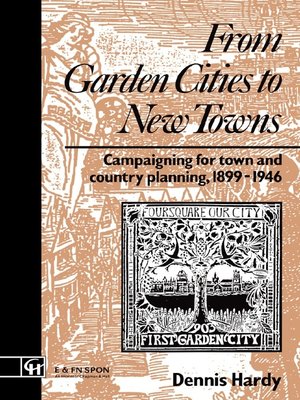 cover image of From Garden Cities to New Towns